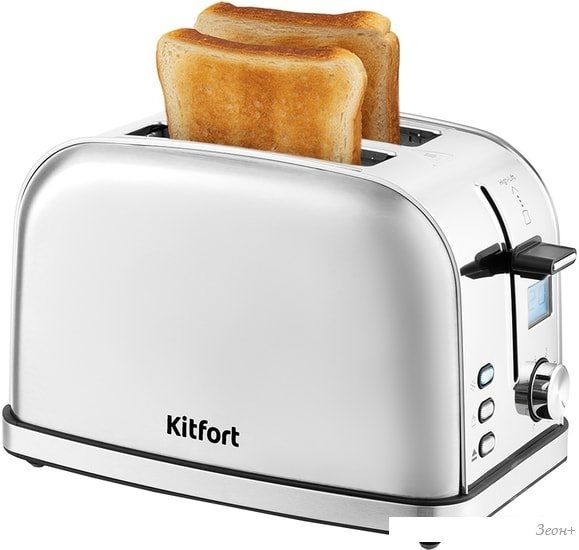 Тостер Kitfort KT-2036-6 (серебристый)