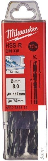 Набор оснастки Milwaukee 4932363514 (10 предметов)