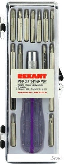 Набор отверток Rexant 12-4704 (16 предметов)