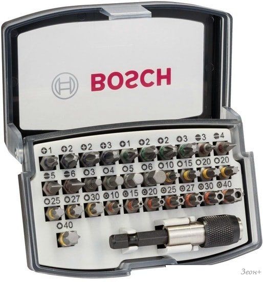 Набор бит Bosch 2607017319 (32 предмета)