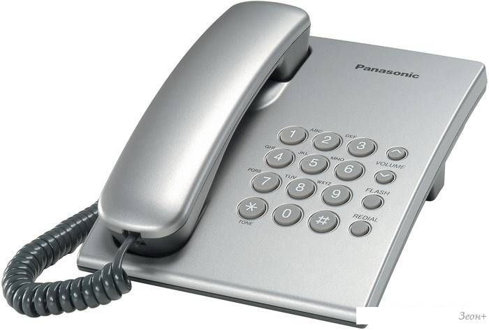 Проводной телефон Panasonic KX-TS2350RUB (черный)