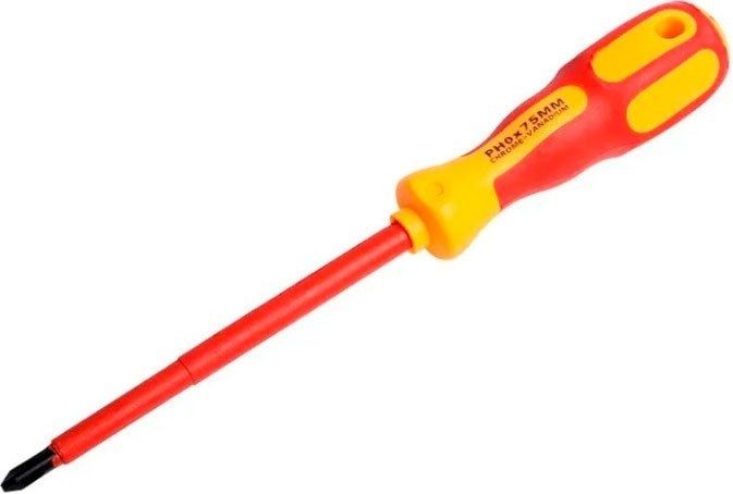 Отвертка Rexant PH 0х75 мм 12-4715