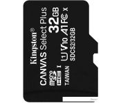   Kingston Canvas Select Plus microSDHC 32GB [SDCS2/32GBSP]