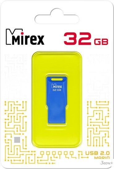 USB Flash Mirex Mario 32GB (синий)