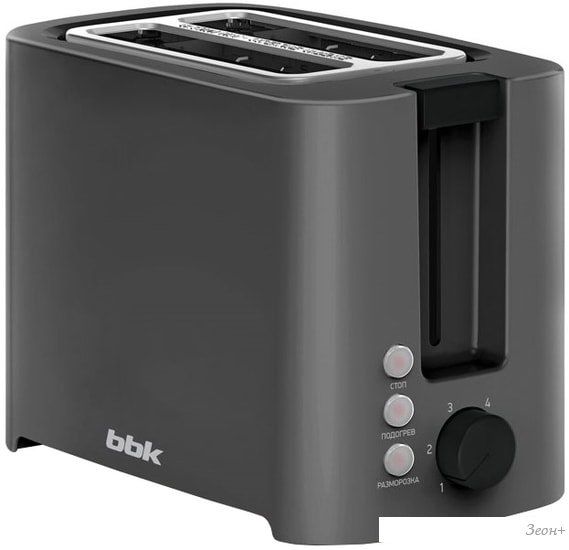 Тостер BBK TR81M (темно-серый)