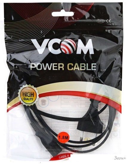 Кабель Vcom CE023-CU0.5-1.8M