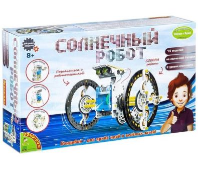 Набор для опытов Bondibon Науки с Буки Солнечный Робот ВВ2289