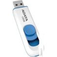 USB Flash A-Data C008 White+Blue 16  (AC008-16G-RWE)