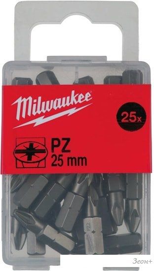 Набор бит Milwaukee 4932399589 (25 предметов)