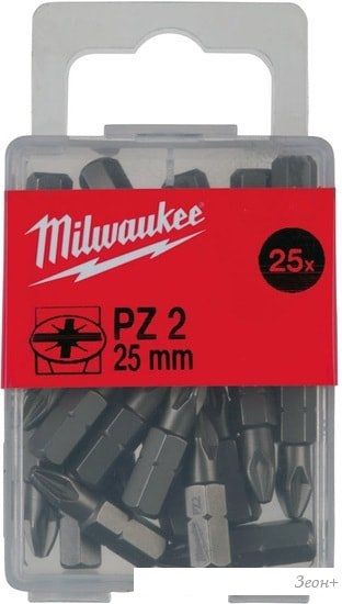 Набор бит Milwaukee 4932399590 (25 предметов)