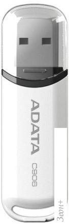 USB Flash A-Data C906 32 Гб White (AC906-32G-RWH)
