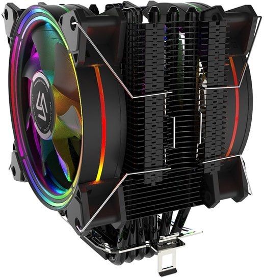 Кулер для процессора ALSEYE H120D (черный)