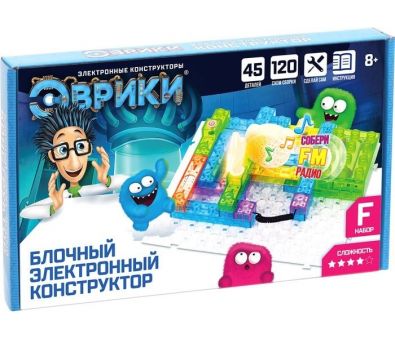Набор для опытов Эврики FM-радио (120 схем) 3584370