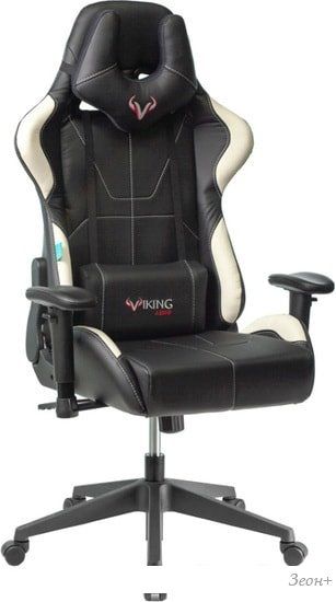 Кресло Бюрократ Viking 5 Aero (черный/белый)