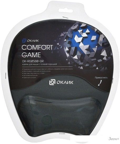 Коврик для мыши Oklick OK-RG0580 (серый)