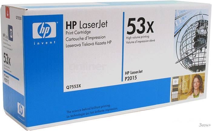 Картридж HP 53X (Q7553X)
