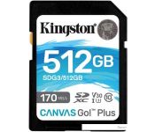   Kingston Canvas Go! Plus SDXC 512GB [SDG3/512GB]