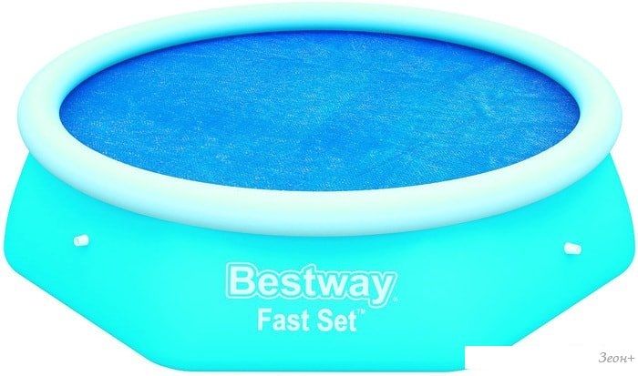 Аксессуары для бассейнов Bestway Солнечное покрывало 210 см для бассейна 244 см 58060
