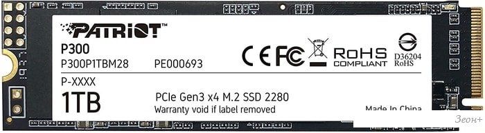 SSD Patriot P300 1TB P300P1TBM28
