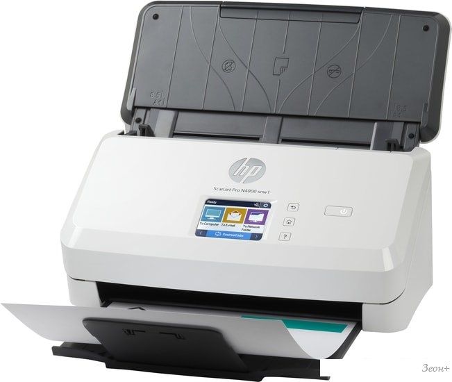 Сканер HP ScanJet Pro N4000 snw1 6FW08A