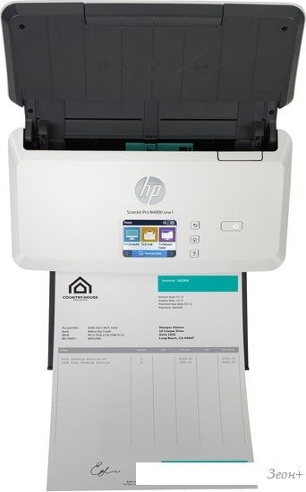 Сканер HP ScanJet Pro N4000 snw1 6FW08A