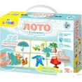 Развивающая игра Десятое королевство 10KOR Plastic Лото Силуэты 04007