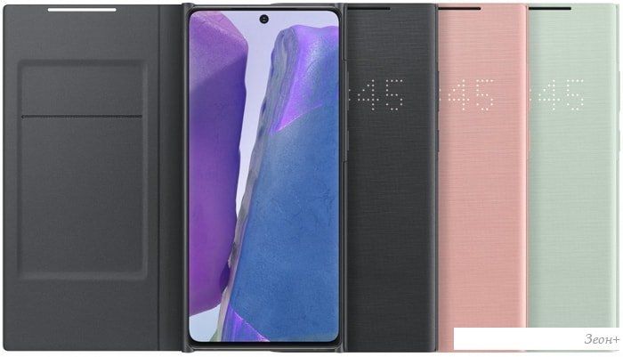 Чехол Samsung Smart LED View Cover для Galaxy Note 20 (черный)