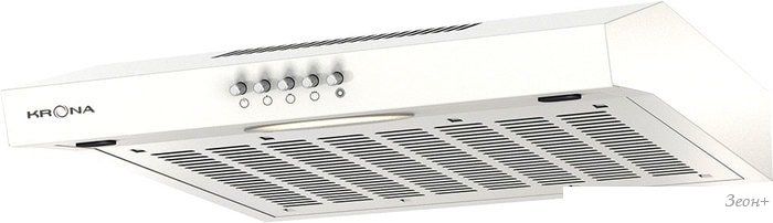 Кухонная вытяжка Krona Ermina 600 PB (белый)