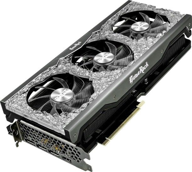 Видеокарта Palit GeForce RTX 3070 GameRock OC 8GB GDDR6 NE63070H19P2-1040G