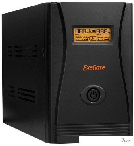 Источник бесперебойного питания ExeGate LLB-2200.LCD.AVR.EURO.RJ.USB EP285531RUS