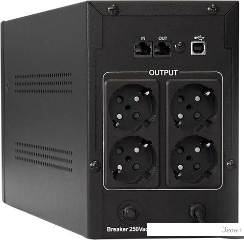 Источник бесперебойного питания ExeGate LLB-2200.LCD.AVR.EURO.RJ.USB EP285531RUS