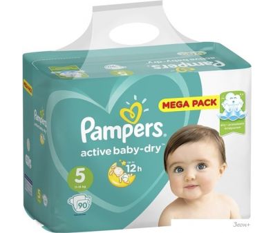  Pampers Active Baby-Dry 5 Junior (90 )