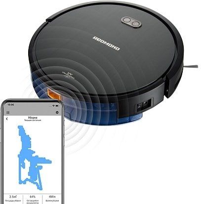 Робот-пылесос Redmond RV-R650S WiFi