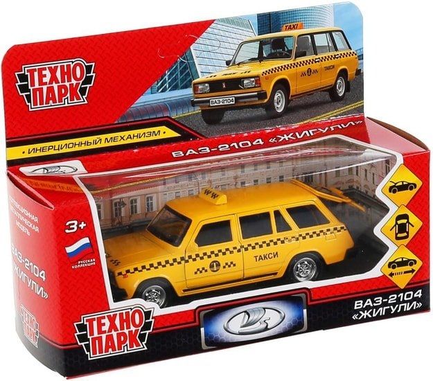 Технопарк ВАЗ-2104 Жигули Такси 2104-12TAX-YE