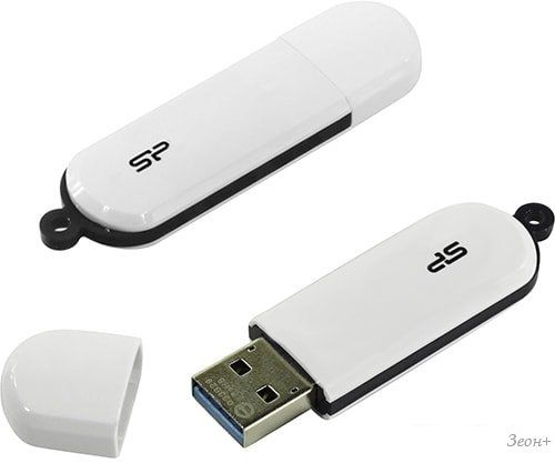 USB Flash Silicon-Power Blaze B32 32GB (белый)