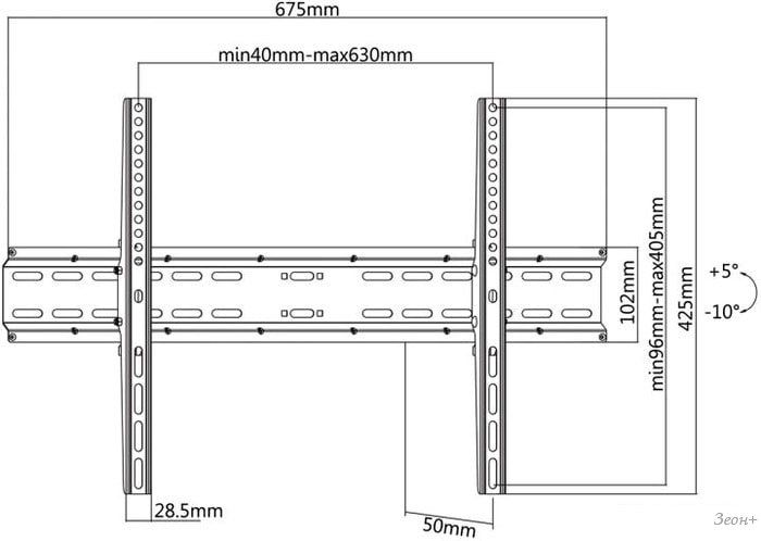 Кронштейн SBOX PLB-2546T