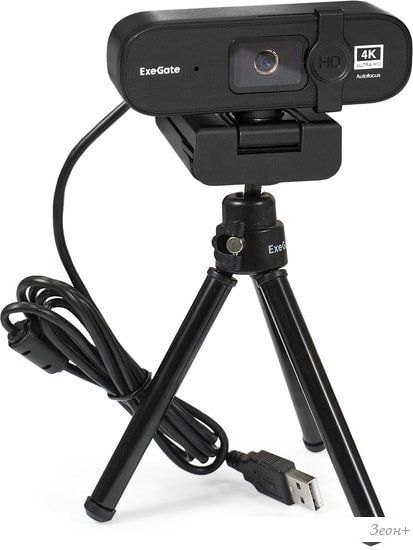 Веб-камера ExeGate Stream HD 4000 4K UHD T-Tripod