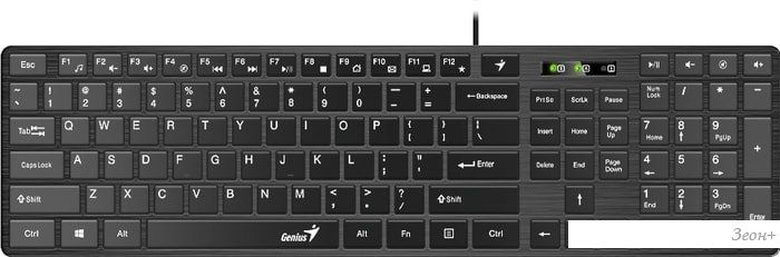 Клавиатура Genius SlimStar 126 (черный)