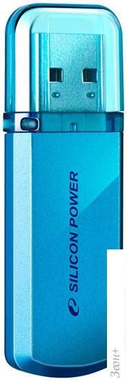 USB Flash Silicon-Power Helios 101 Blue 64GB (SP064GBUF2101V1B)