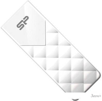 USB Flash Silicon-Power Ultima U03 White 64GB (SP064GBUF2U03V1W)