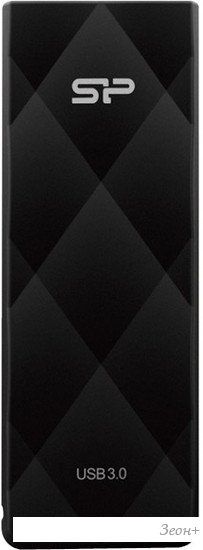 USB Flash Silicon-Power Blaze B20 Black 64GB (SP064GBUF3B20V1K)