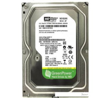   WD AV-GP 1TB (WD10EURX)