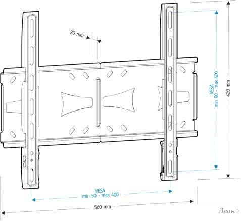 Кронштейн Holder LCDS-5070