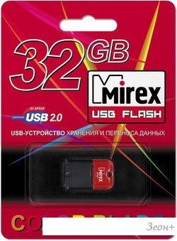 USB Flash Mirex ARTON RED 32GB (13600-FMUART32)