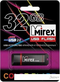 USB Flash Mirex KNIGHT BLACK 32GB (13600-FMUKNT32)