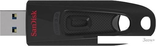 USB Flash SanDisk Ultra USB 3.0 Black 64GB (SDCZ48-064G-U46)