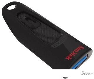 USB Flash SanDisk Ultra USB 3.0 Black 64GB (SDCZ48-064G-U46)