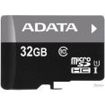   A-Data Premier microSDHC UHS-I U1 (10 Class) 32 Gb (AUSDH32GUICL10-RA1)