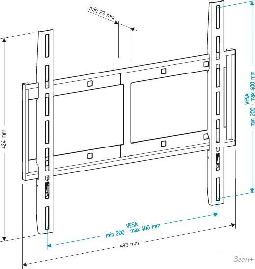 Кронштейн Holder LCD-F4610