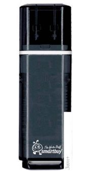 USB Flash Smart Buy Glossy Black 8GB (SB8GBGS-K)